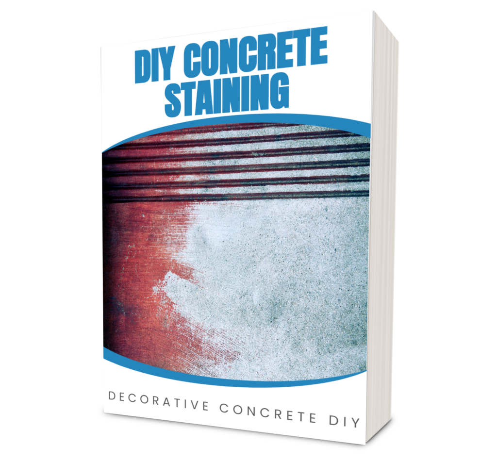 Decorative Concrete DIY DIY Concrete Staining Tips