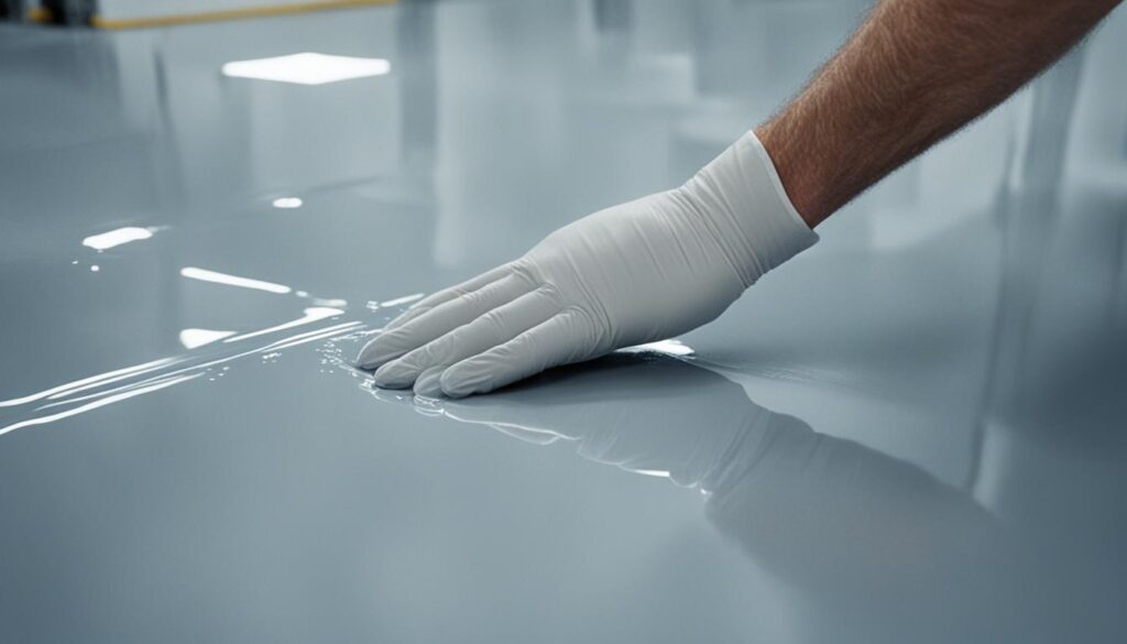 caring for epoxy floors